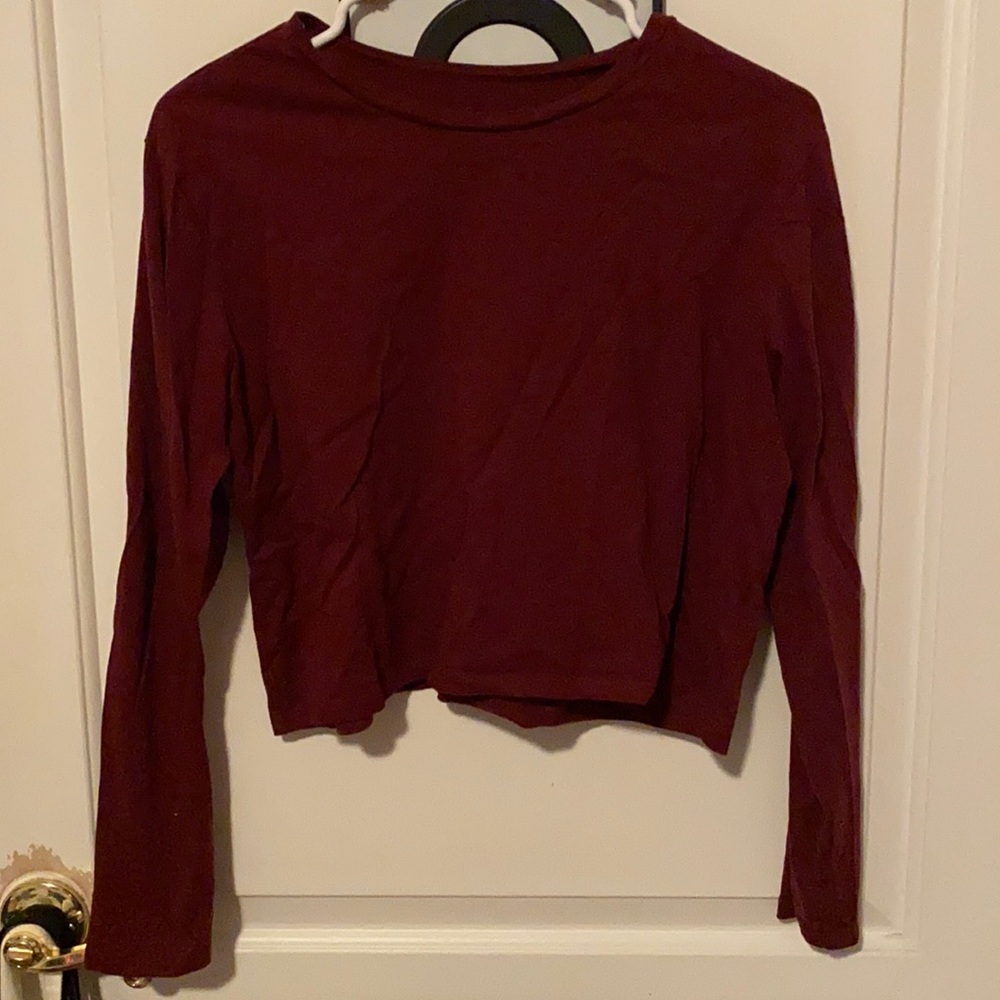 Wild Fable long sleeve crop top